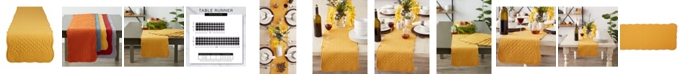 Design Imports Quilted Farmhouse Table Runner